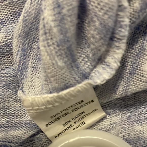 Akemi + Kin (Anthro) Ezri Asymmetrical Space Dye Lightweight Tunic Top - Picture 8 of 8